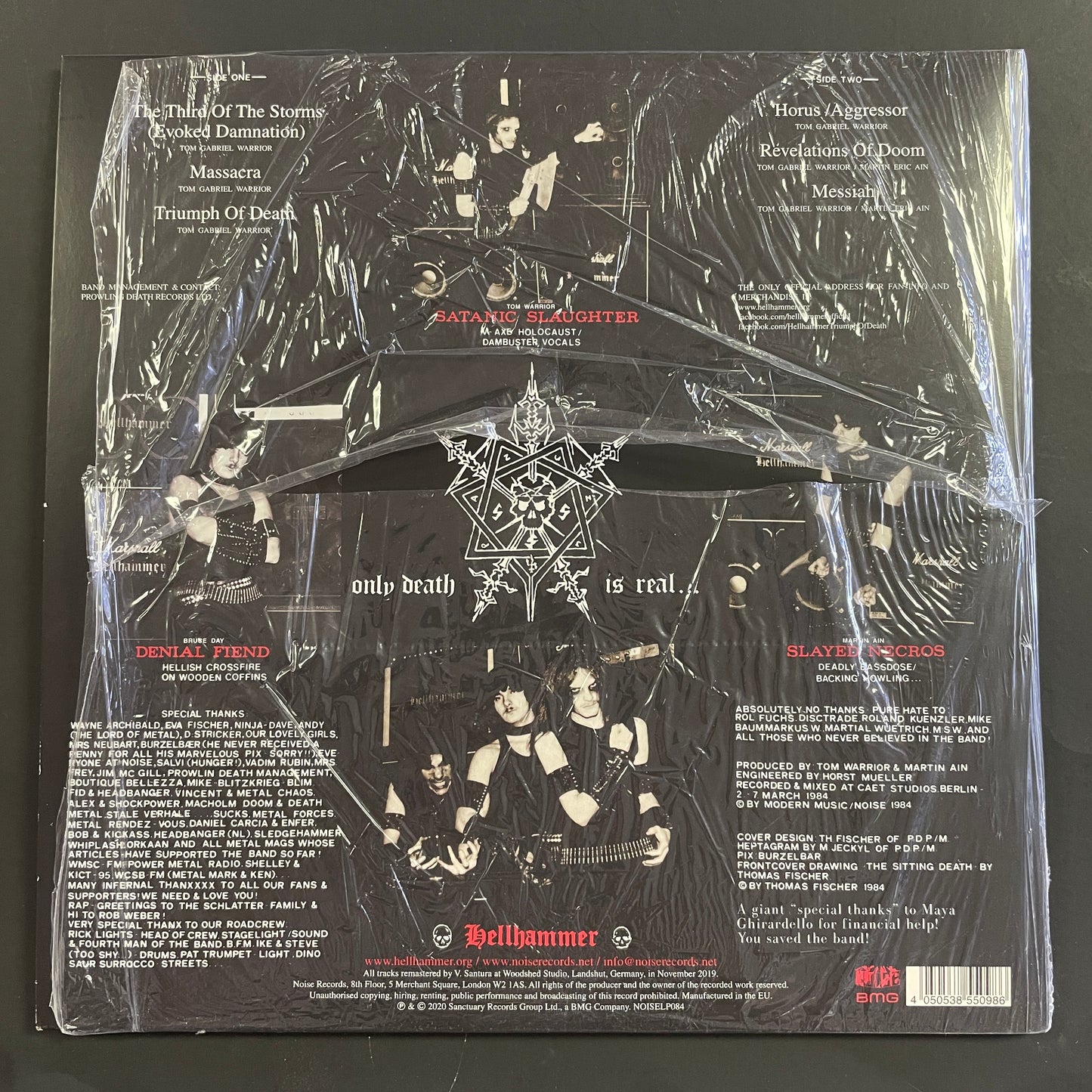 Hellhammer - Apocalyptic Raids 12" EP (used)