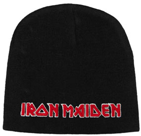 Iron Maiden embroidered logo beanie