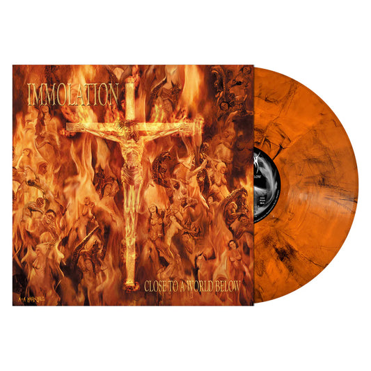 Immolation - Close to a World Below LP (25th Anniversary Edition - Fiery Orange Marbled Vinyl)