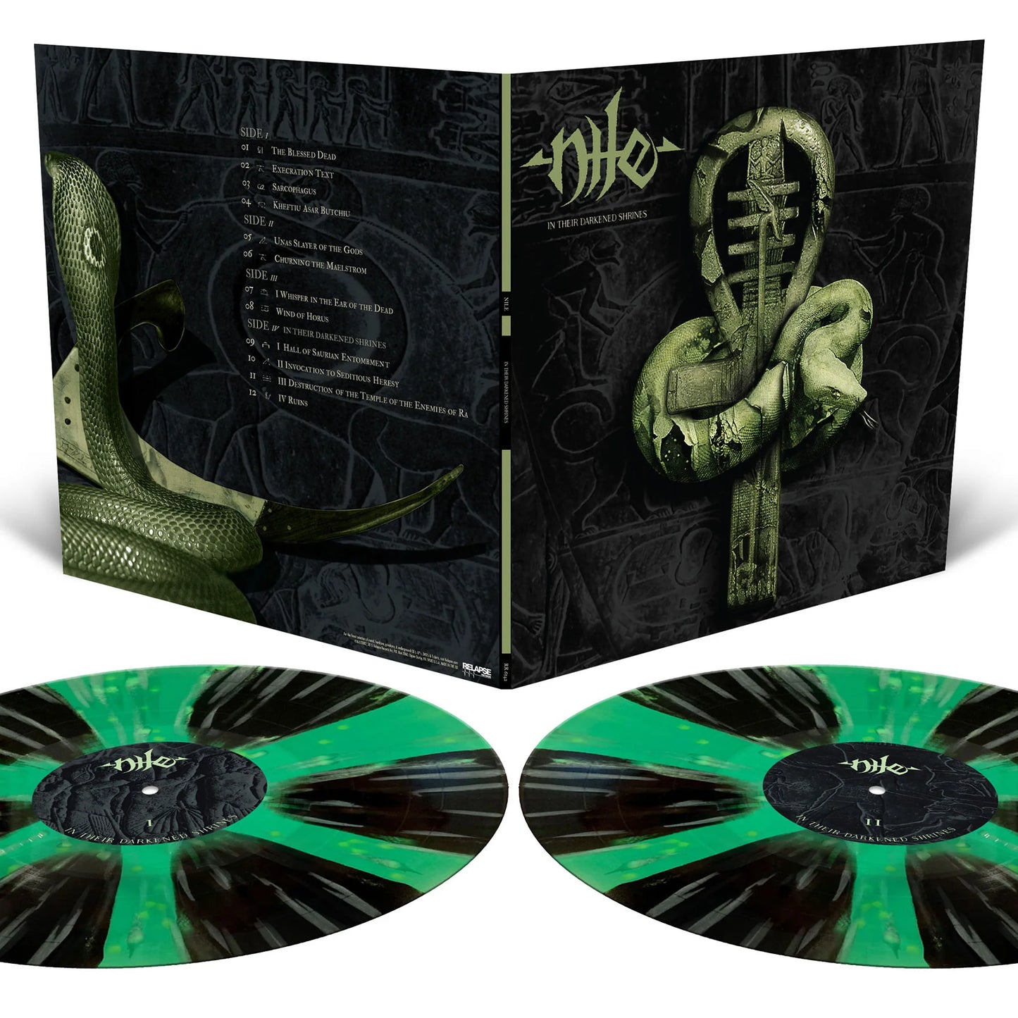 Nile - In Their Darkened Shrines double LP