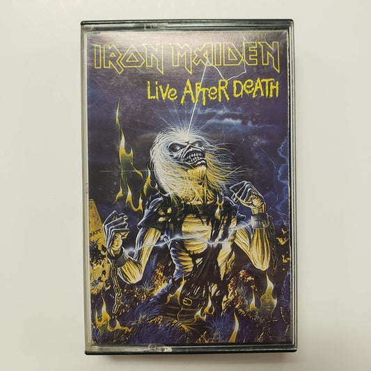 Iron Maiden - Live After Death original cassette tape