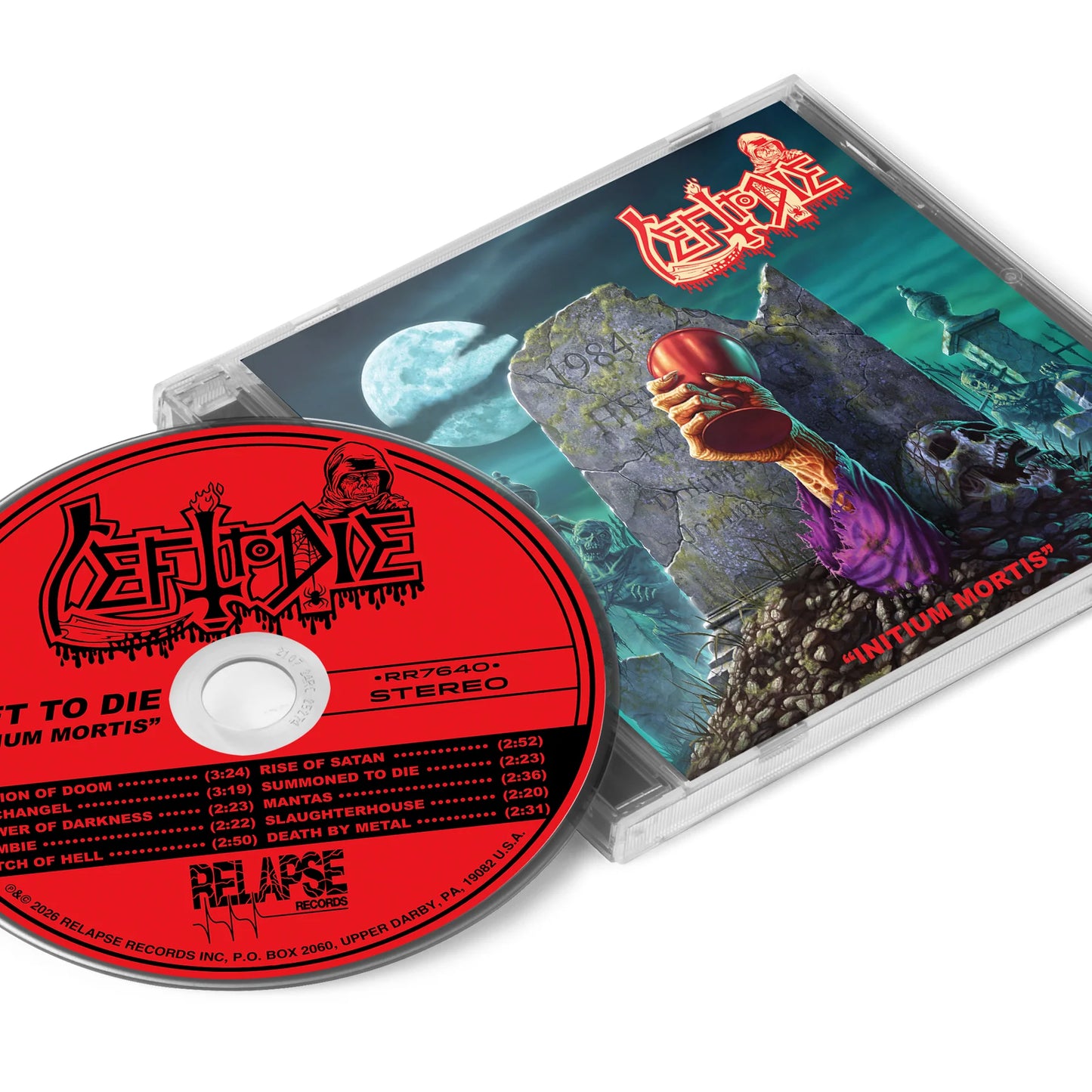 Left to Die - Initium Mortis CD