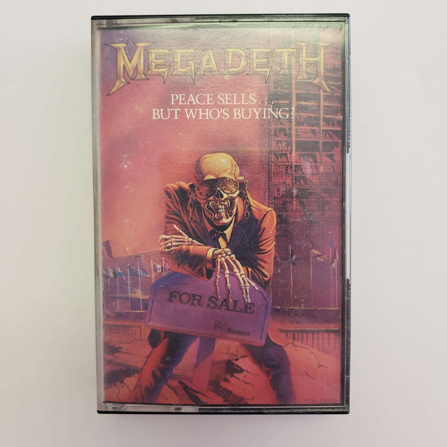 Megadeth - Peace Sells... But Who's Buying? original cassette tape