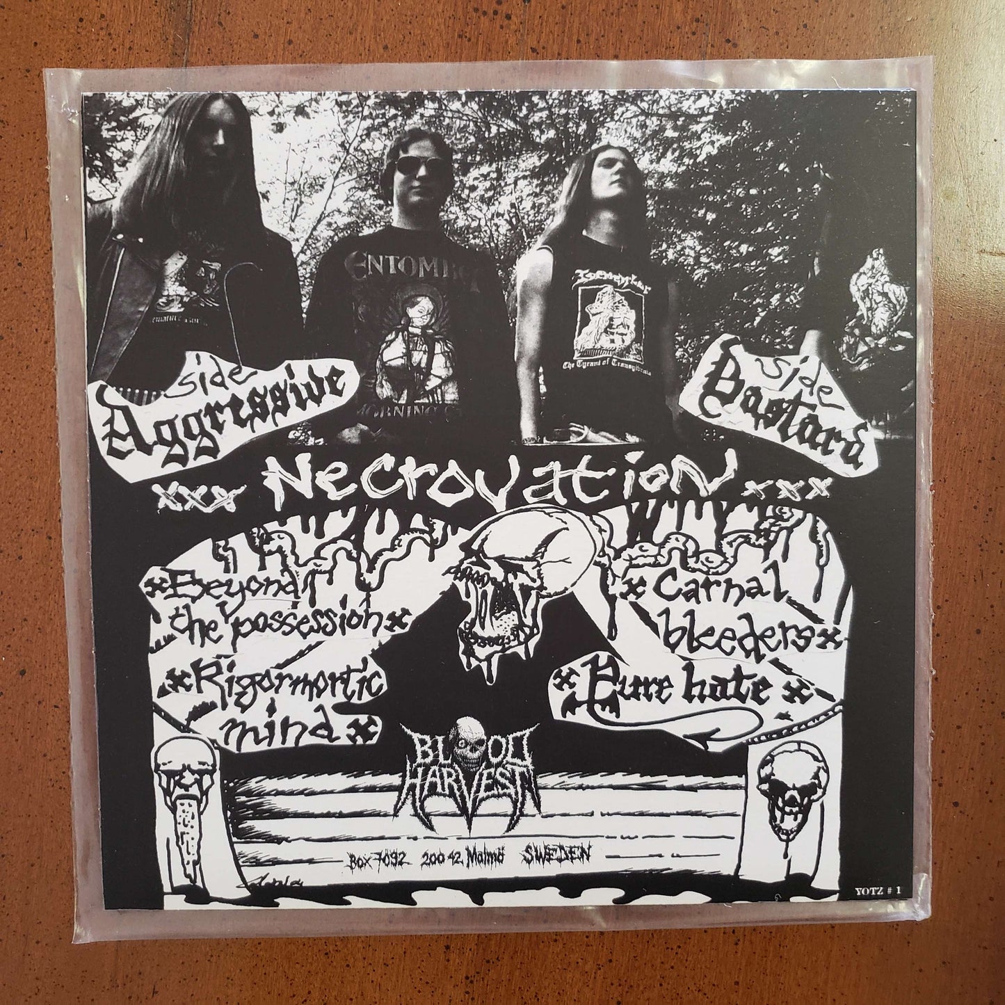 Necrovation - Chants of Grim Death 7" EP