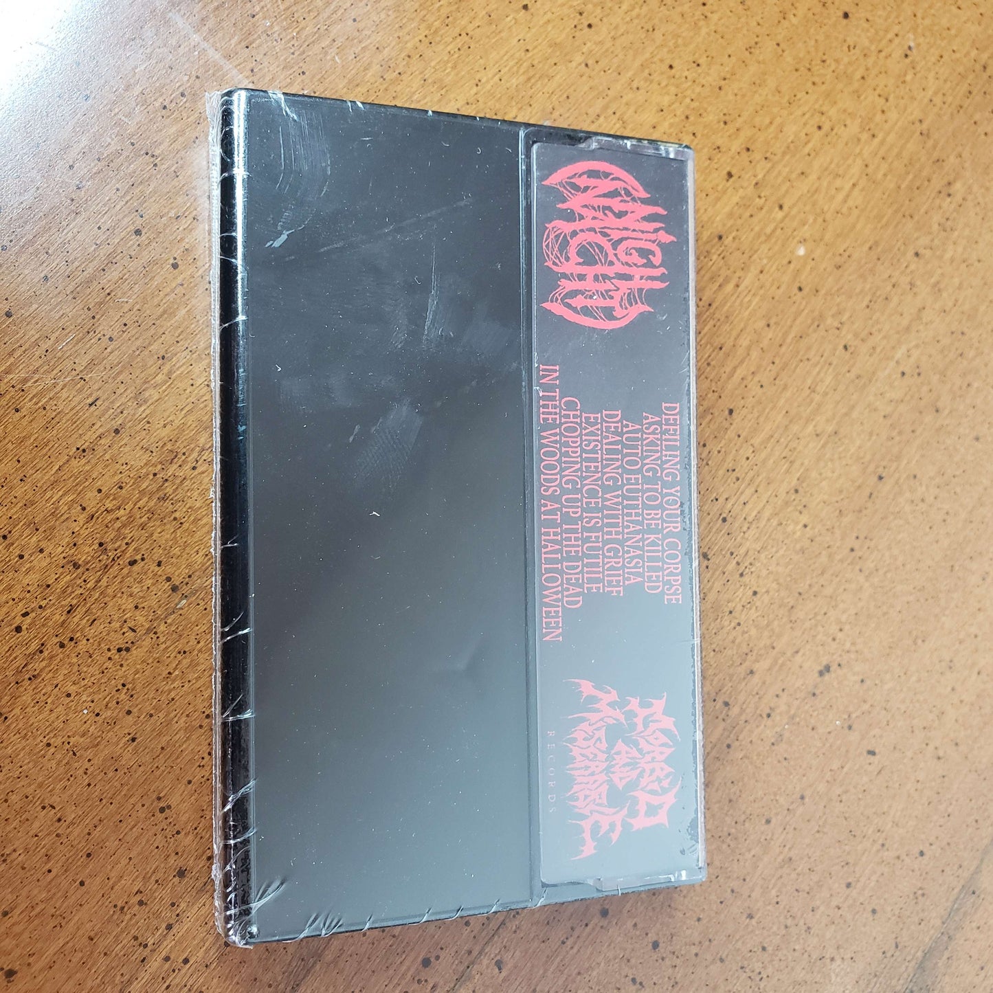 Nighnacht - Asking To Be Killed cassette tape