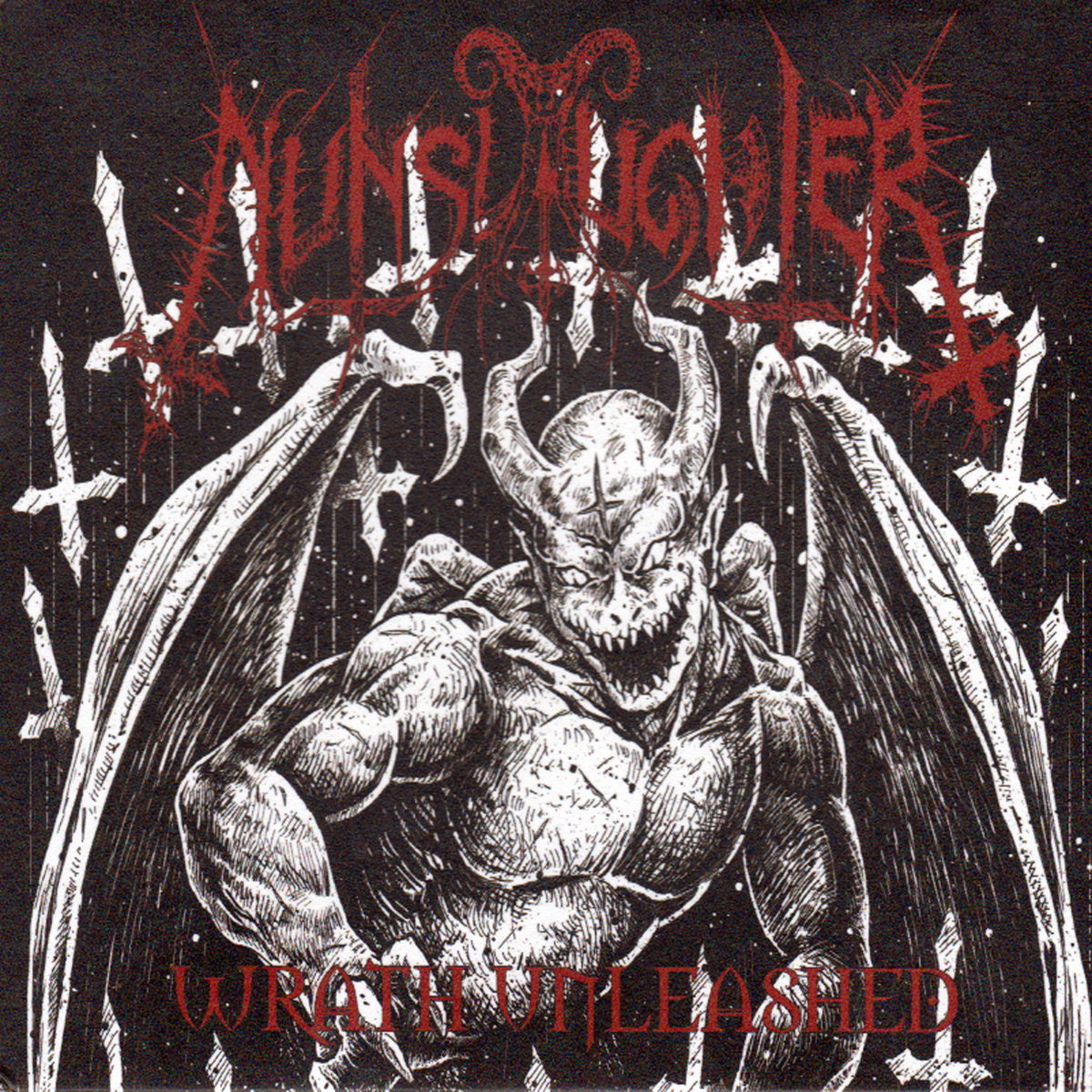 Nunslaughter - Wrath Unleashed digipak demo CD