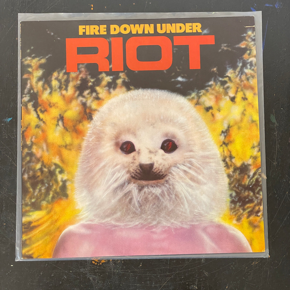 Rapper Riot Fire Riot - Fire Down Under original LP – Vinyl Command