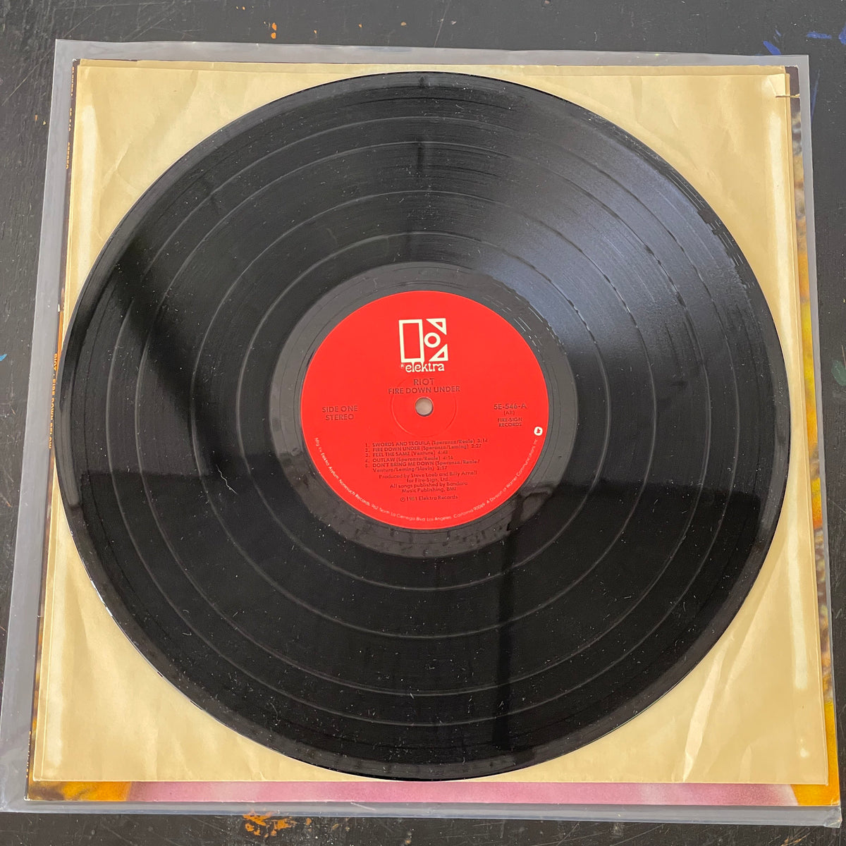 Rapper Riot Fire Riot - Fire Down Under original LP – Vinyl Command