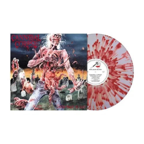 Cannibal Corpse - Eaten Back to Life LP (35th Anniversary Edition - Lilac Red Splatter)