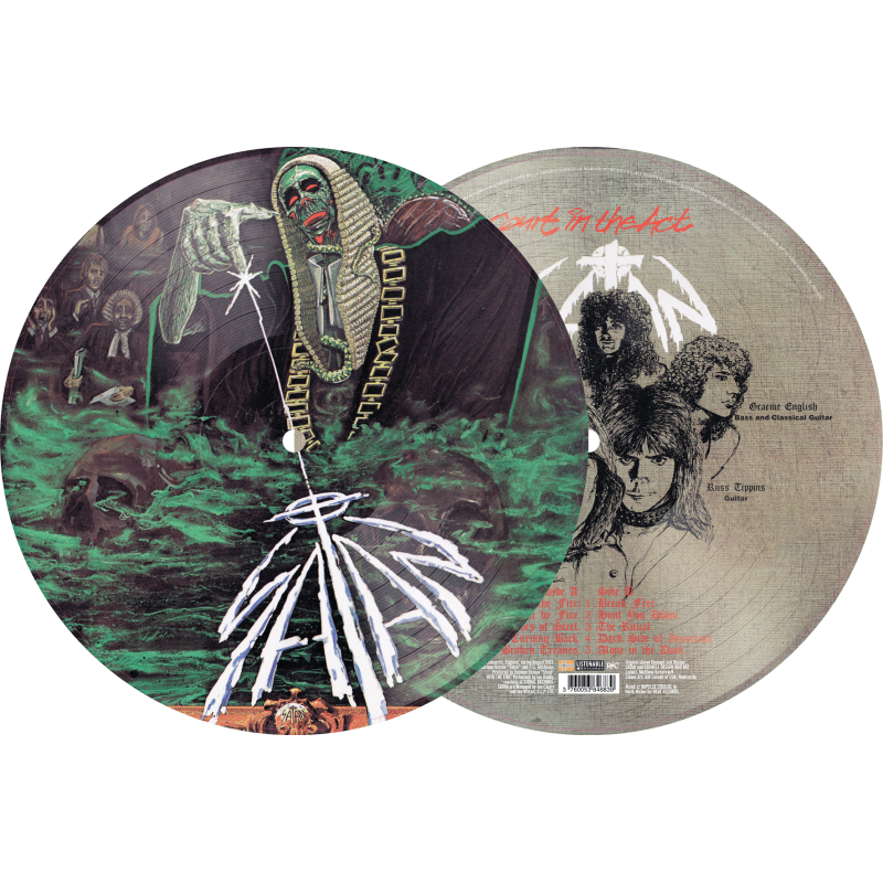 Satan - Court In The Act picture disc LP