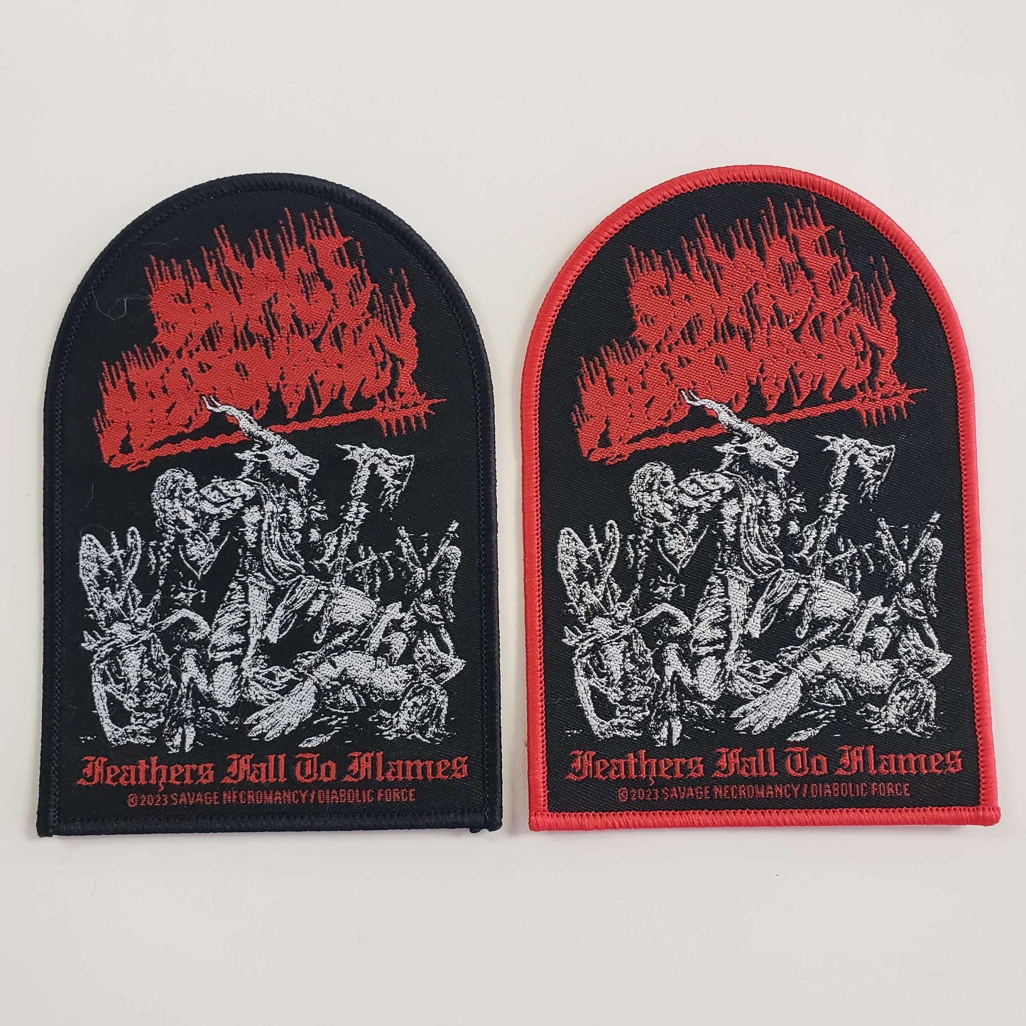 Savage Necromancy - Feathers Fall to Flames patch