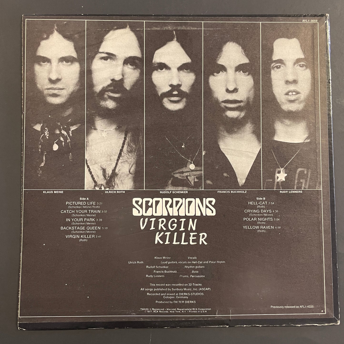 Scorpions - Virgin Killer LP (used)