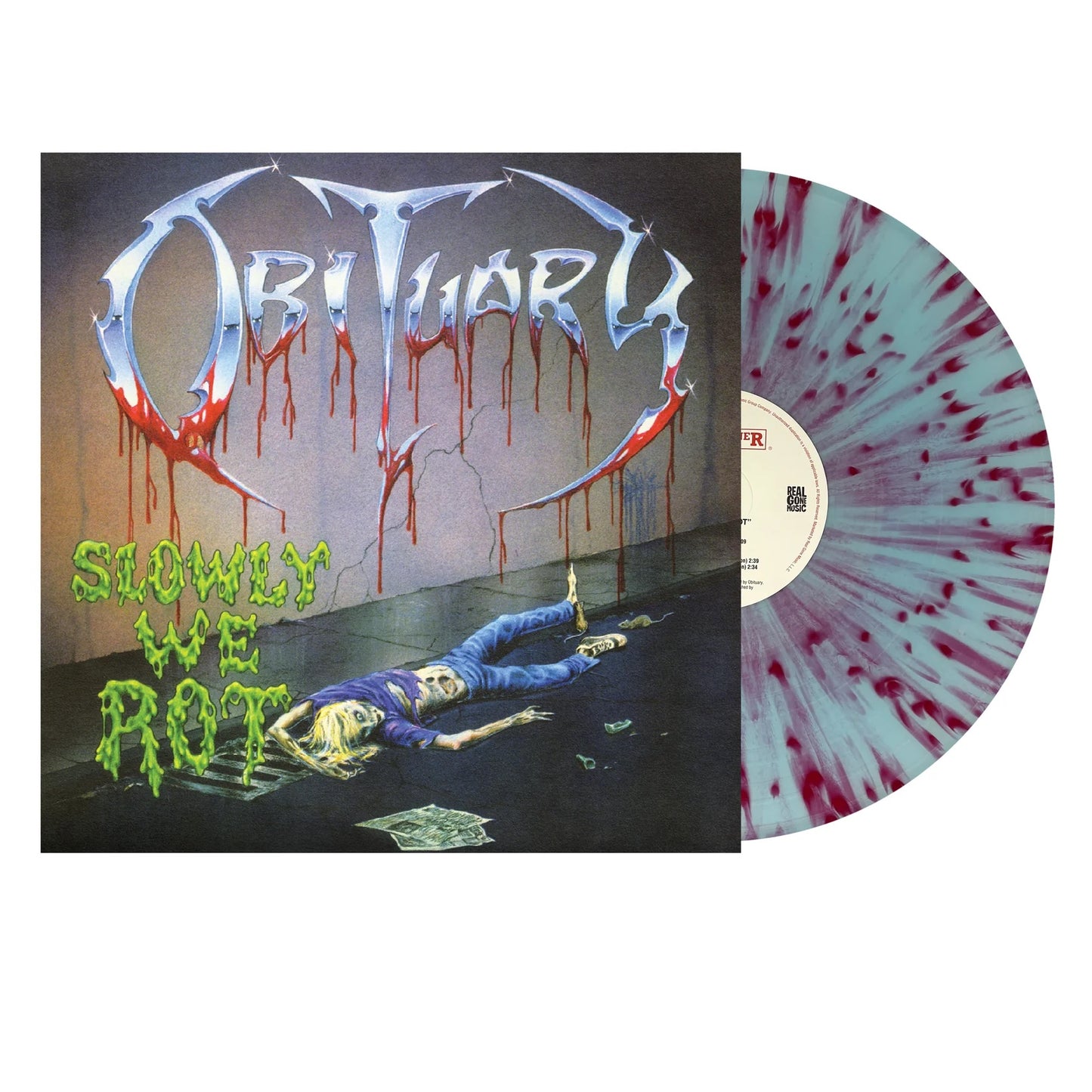Obituary - Slowly We Rot LP