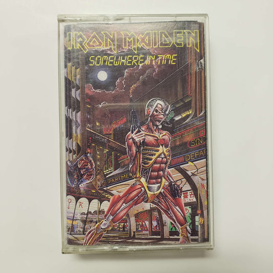 Iron Maiden - Somewhere in Time original cassette tape