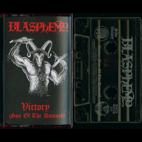 Blasphemy - Victory (Son of the Damned) cassette tape
