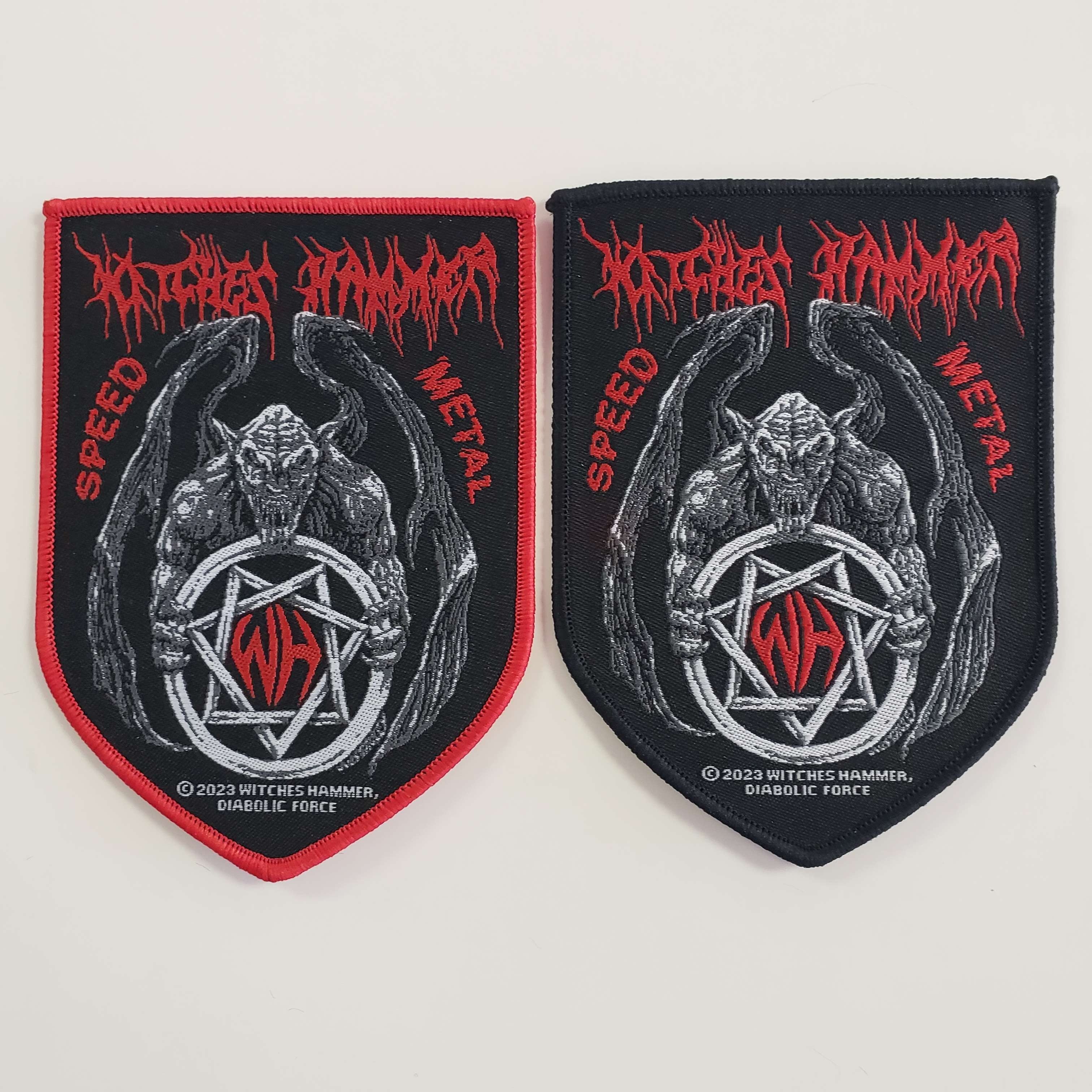 Witches Hammer - Canadian Speed Metal patch – Vinyl Command